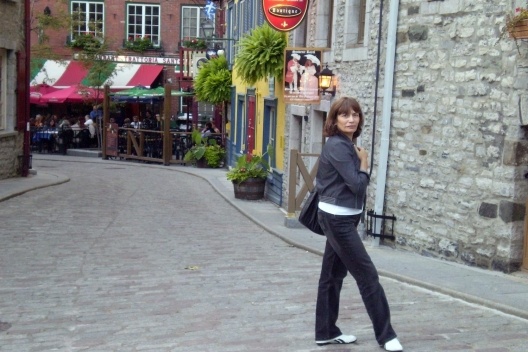 Liana Amaral em Quebec, Canadá