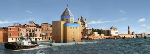 Teatro do Mundo, Veneza, 1979. Arquiteto Aldo Rossi