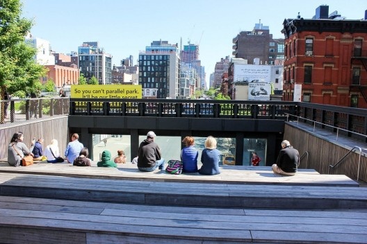 High Line, mirante, Nova York, 23 maio 2015