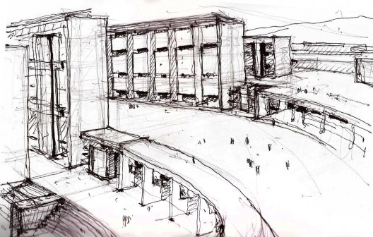 Desenho do Centro Político