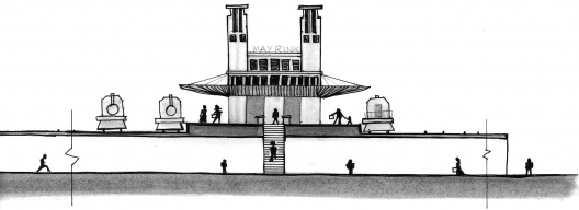 Croqui esquemático sugerido para a Estação de Mairique