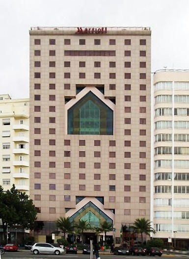 Hotel Marriott, Copacabana, Rio de Janeiro. Arquiteto Paulo Casé, 2001