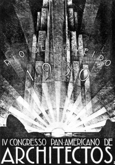 Cartaz do IV Congresso Pan-Americano de 1930