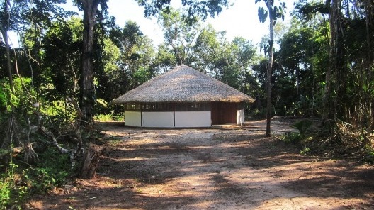 Centro Experimental Floresta Ativa - CEFA, redário, RESEX Tapajó-Arapiuns PA. Arquiteta Cristina Xavier