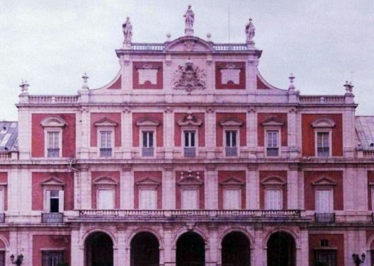 Palácio Real de Aranjuez, fachada principal, Espanha