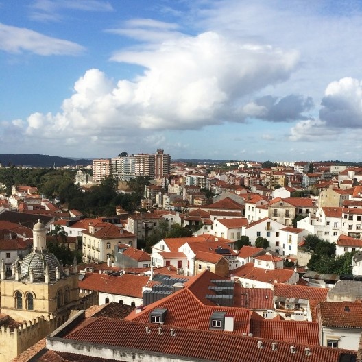 Coimbra, vista a partir da Universidade