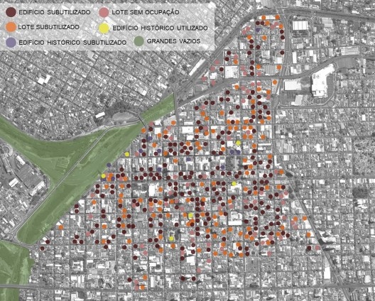 As 410 telas de projeção na área central de Bauru