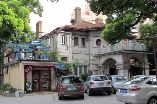Casa senhorial ocidental na concessão francesa