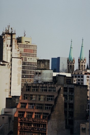 Vista do centro da cidade de São Paulo