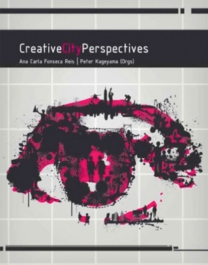 Capa do livro digital “Creative City Perspectives”