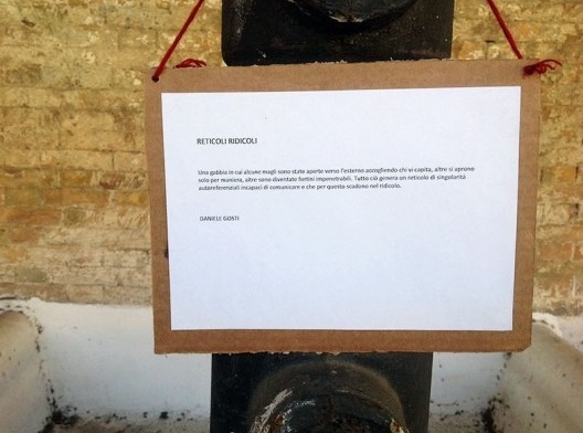 Daniele Gosti – Retículas ridículas