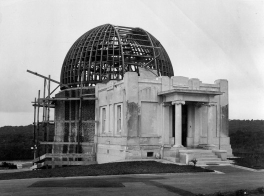 Pavilhão do Grande Equatorial, construção, c. 1941
