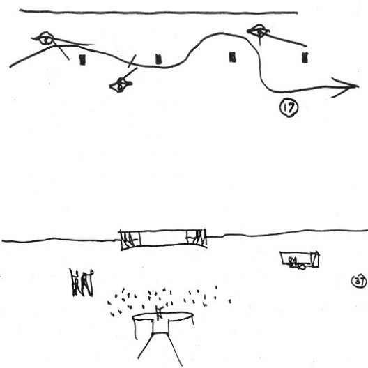 Croquis de Oscar Niemeyer