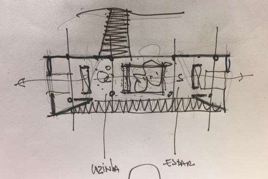 Concurso de Anteprojetos Vila dos Mellos, croquis, Escola da Cidade, nov. 2018. Silvio do Nascimento, Gustavo Penna, Elisabeth Forbes, Gabriel de Souza, Isabela Tolentino, Eduardo Magalhães, Rafaela Rennó, Letícia de Paula Carneiro, Laura Penna e Alexsand