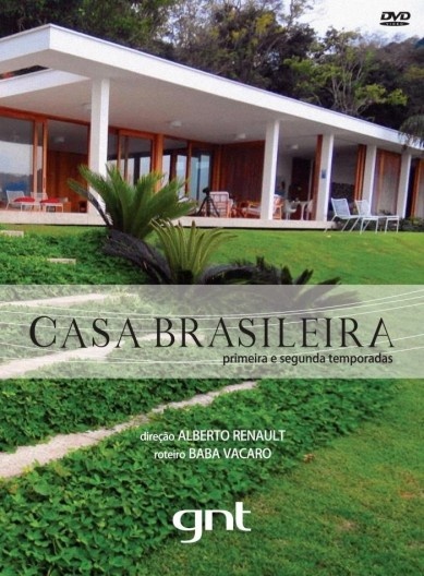 Capa do DVD do Seriado Casa Brasileira, do canal GNT