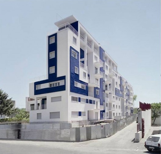 Cherubino Gambardella. Casas populares, Nápoles