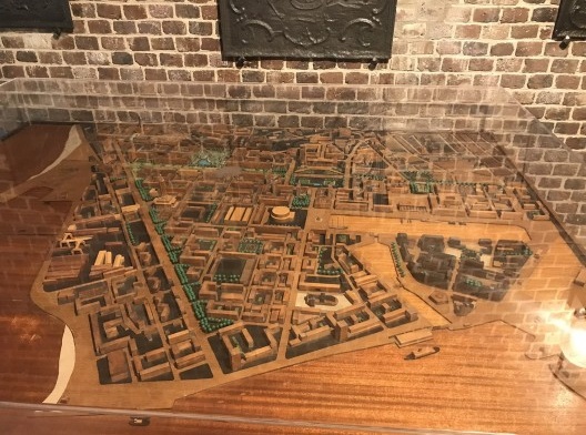 Maquete do plano definitivo de Auguste Perret, Le Havre, França