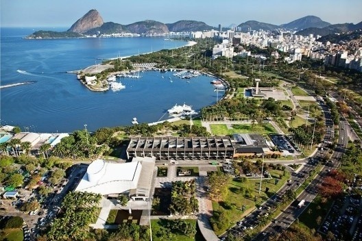 Museu de Arte Moderna MAM, Parque do Flamengo, Rio de Janeiro. Arquiteto Affonso Eduardo Reidy