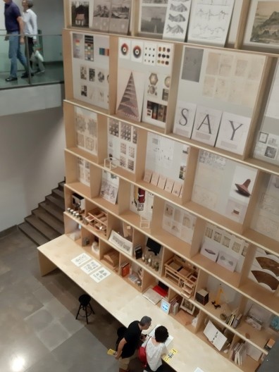 Exposição \"Espaço interior\", no Museu Nacional de Arte Contemporânea, Trienal de Arquitetura de Lisboa 2019