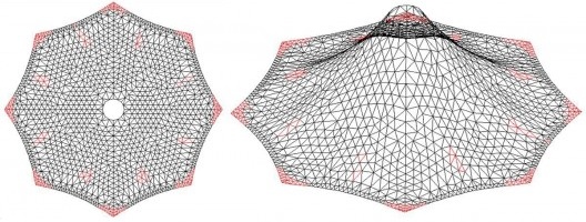 Forma obtida pelo processamento no programa Lights