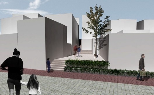 Reurbanização da favela do Sapé, viela, Rio Pequeno, São Paulo, 2014. Base 3 Arquitetos, arquitetos Marina Grinover, Catherine Otondo e Jorge Pessoa