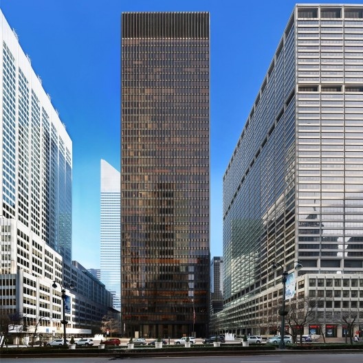 Seagram Building, Nova York, arquiteto Mies van der Rohe