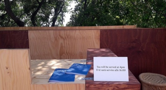 Exposição “Island”, curadoria de Caruso St. John Architects e Marcus Taylor, Pavilhão da Inglaterra