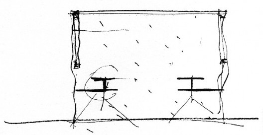 Loja Forma, detalhe da vitrine. Arquiteto Paulo Mendes da Rocha