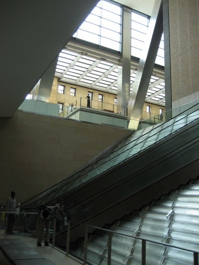 Norman Foster. Sede da empresa Hearst. Vista interior.