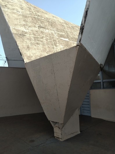 Centro Cívico de Miguelópolis, Miguelópolis SP, anos 1970. Arquiteto José Luiz Leporace Silva