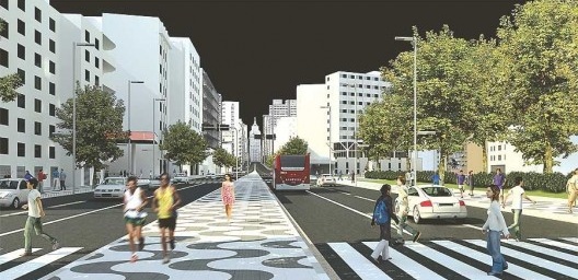 Perspectiva do projeto desenvolvido pelo Escritório Experimental de Projetos da FAU Mackenzie e colaboradores