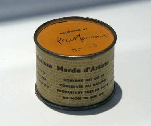 Merda D'artista (1961), de Piero Manzoni