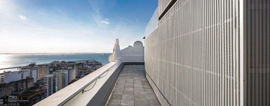 Casa do Carnaval, terraço, Salvador. Arquitetos Alexandre Prisco e Nivaldo Andrade