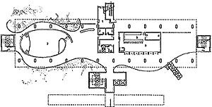 Figura 1 – Hospital Gastroclínicas, São Paulo, de Lauro Miquelini. Planta Térreo (novo anexo)