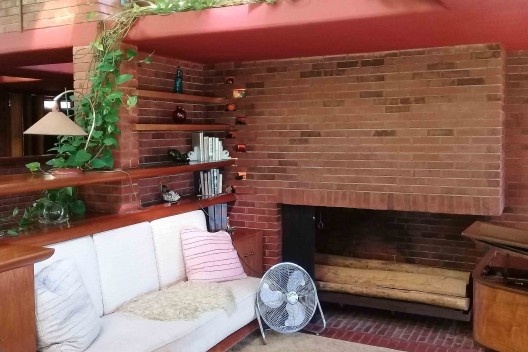 Cedar Rock State Park, residência de Lowell e Agnes Walter. Arquiteto Frank Lloyd Wright