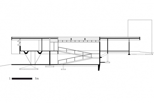 Mosteiro de São Bento. Corte Transversal