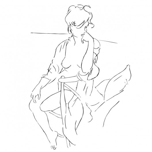 Desenho de Carlos Leão