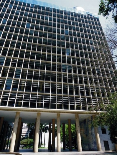 Edifício do antigo Ministério da Educação e Saúde, Palácio Capanema, Rio de Janeiro, 2012