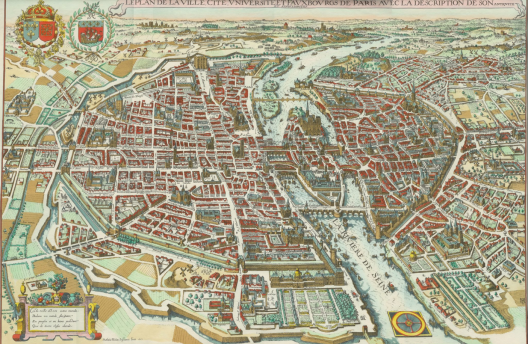 Paris em 1615, Plan de Mérain