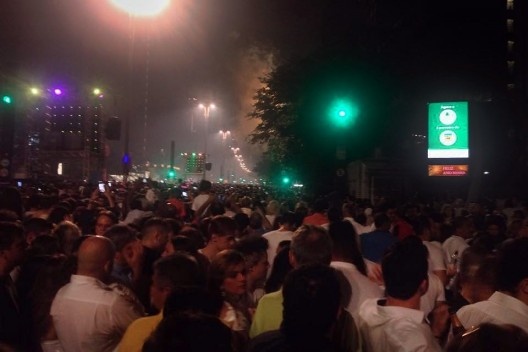 Passagem de ano 2015/2016 na Avenida Paulista, São Paulo
