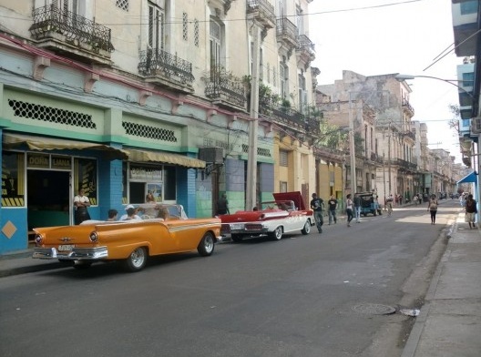 Carros de Havana, janeiro 2015