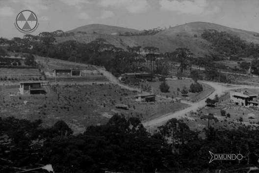 Vista da região central do Jardim do Embaixador nos anos 1950