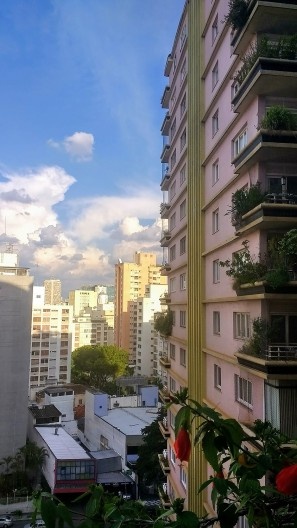 Edifício Parque das Hortênsias dá o colorido à Avenida Angélica, em São Paulo