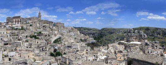 Cidade de Matera, Basilicata, Itália