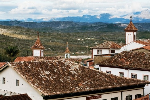 Vista geral de Diamantina MG