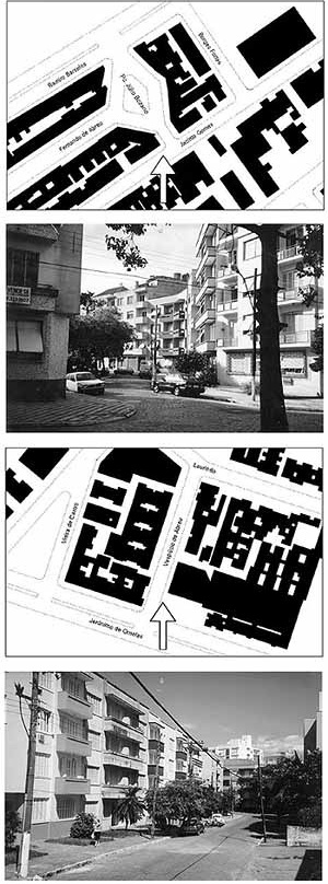 Figura 1. A estética urbana do bairro: unidade na diversidade