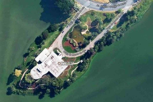 Cassino (atual museu), implantação, Pampulha, Belo Horizonte