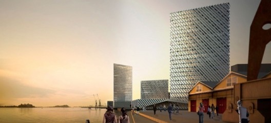 Frente portuária de Porto Alegre, grife catalana b720 Fermín Vázquez