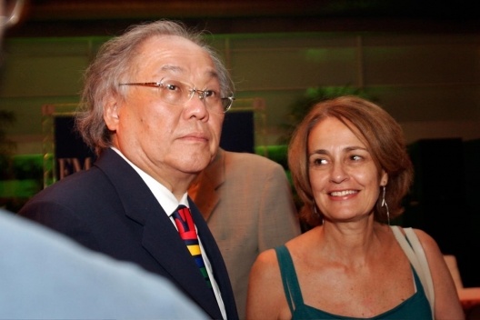 Ricardo Ohtake e Marcy Junqueira