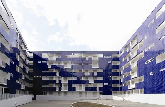 Cherubino Gambardella. Casas populares, Nápoles